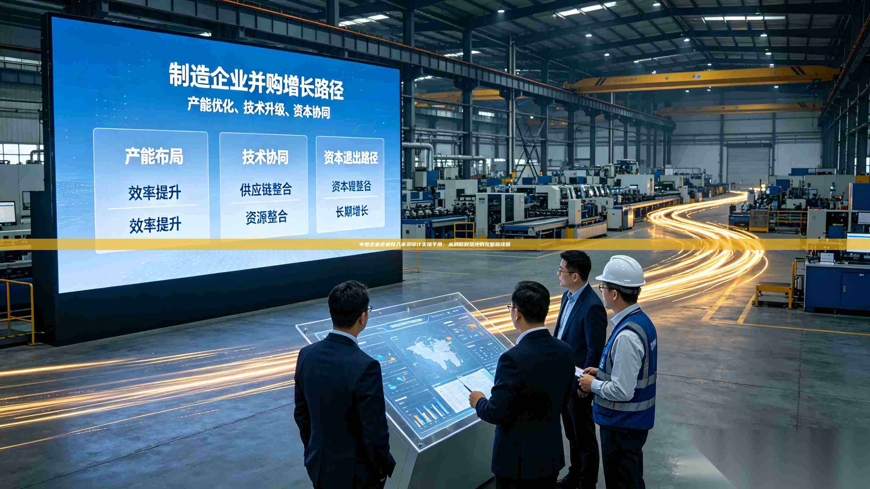 中型企业企业收入来源设计实操手册：从洞察到落地的完整路线图-第1张图片-深圳中科创投